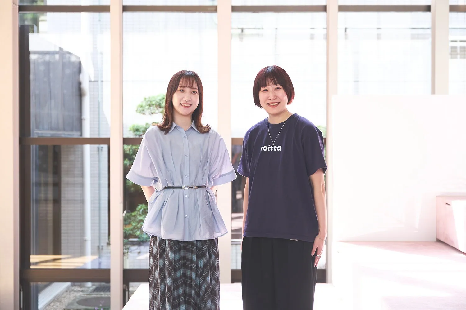 古海さんとインタビュアー